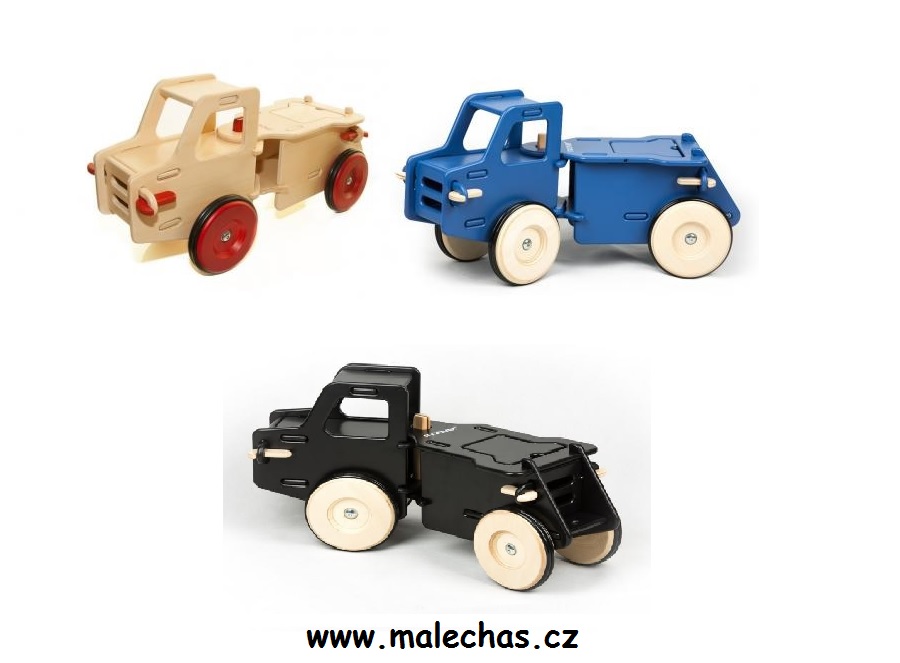 bigjigs toys dřevěné auto se zvířátky